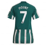 Manchester United Mason Mount #7 Udebanetrøje Dame 2023-24 Kortærmet